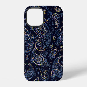 Funda Para iPhone 12 Patrón floral, fondo en estilo art nouveau, v