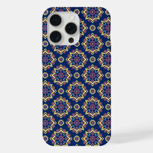 Patrón floral geométrico de Moda Boho
