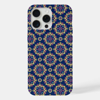 Patrón floral geométrico de Moda Boho