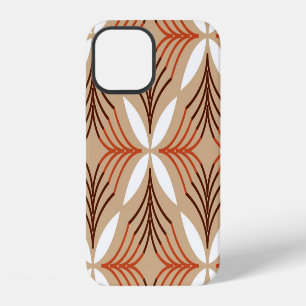 Funda Para iPhone 12 Patrón floral geométrico: diseño artístico vintage