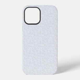 Funda Para iPhone 12 Patrón floral geométrico gris claro