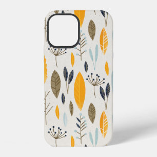Funda Para iPhone 12 Patrón floral ilustrado a mano sin fisuras en pape