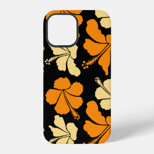 Funda Para iPhone 12 Patrón floral natural tropical hawaiano sin costur