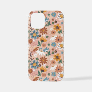 Funda Para iPhone 12 Mini Patrón floral pintado a mano-23136
