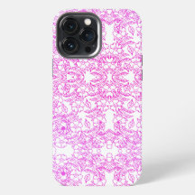 Patrón floral vintage rosa chic