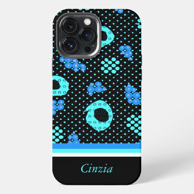 Funda Para iPhone Patrón geométrico (Reverso )