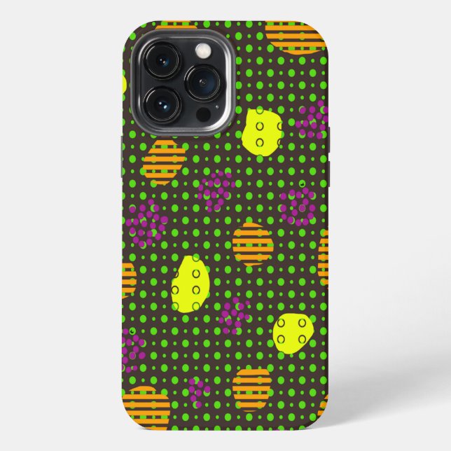 Funda Para iPhone Patrón geométrico (Reverso )