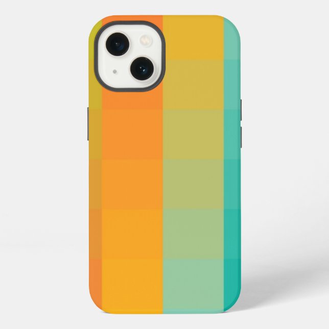 Funda Para iPhone Patrón geométrico abstracto (Reverso )