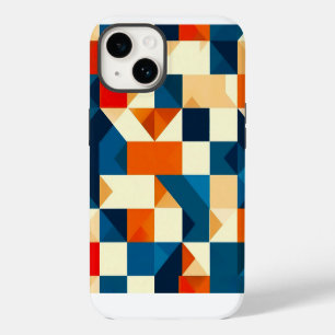 Funda Para iPhone 14 Patrón geométrico abstracto