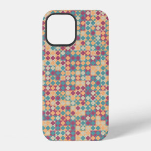 Funda Para iPhone 12 Patrón geométrico abstracto computación generativa