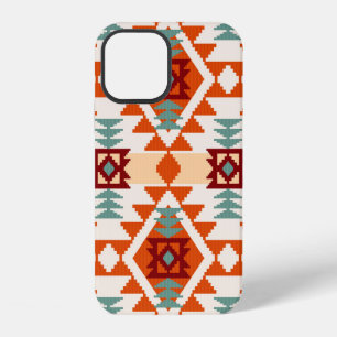 Funda Para iPhone 12 Patrón geométrico abstracto sin fisuras, América n