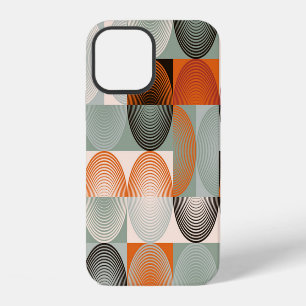 Funda Para iPhone 12 Patrón geométrico abstracto y colorido de mediados