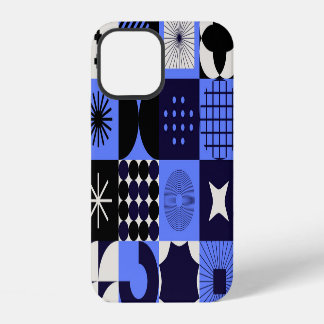 Funda Para iPhone 12 Patrón geométrico atrevido Bauhaus retrofuturista
