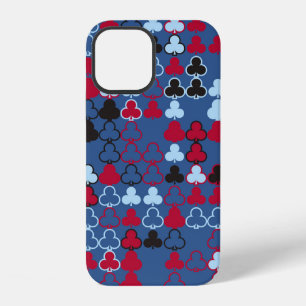 Funda Para iPhone 12 Patrón geométrico con elementos coloreados, abstra