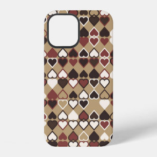 Funda Para iPhone 12 Patrón geométrico con elementos coloreados, abstra
