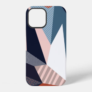 Funda Para iPhone 12 Patrón geométrico creativo con diferentes formas a