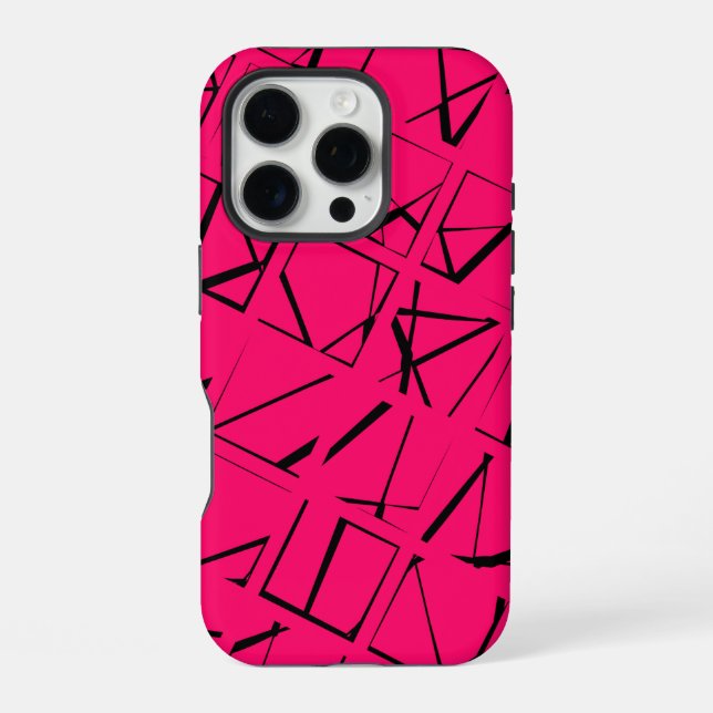 Funda Para iPhone Patrón geométrico de moda (Reverso )