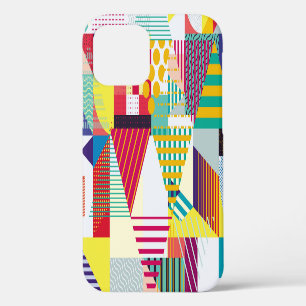 Funda Para iPhone 12 Patrón geométrico decorativo, abstracto y sin fisu