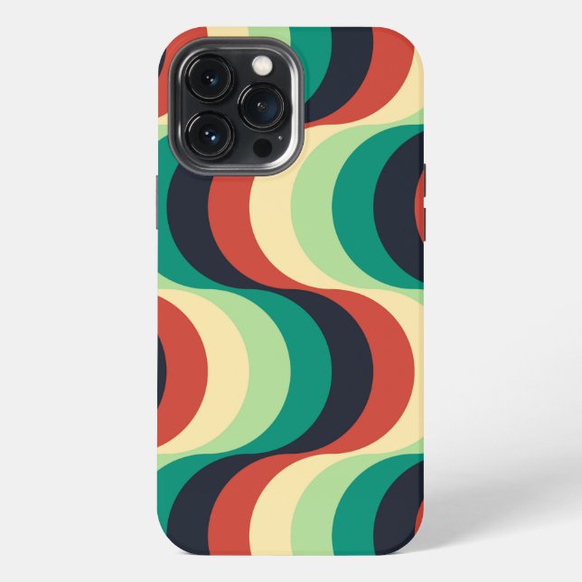 Funda Para iPhone Patrón geométrico moderno (Reverso )