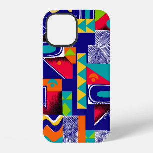 Funda Para iPhone 12 Patrón geométrico moderno sin costuras