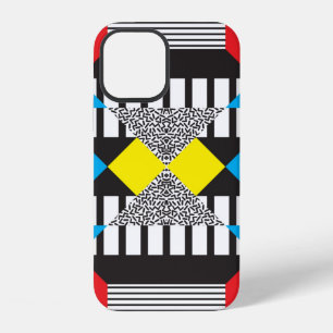 Funda Para iPhone 12 Patrón geométrico sin fisuras en estilo abstracto