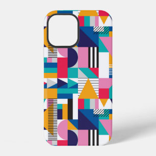 Funda Para iPhone 12 Patrón geométrico sin fisuras en estilo abstracto