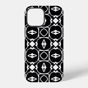 Funda Para iPhone 12 Patrón geométrico vintage. Elementos repetitivos e