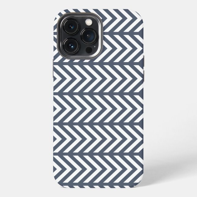 Funda Para iPhone Patrón Gris (Reverso )