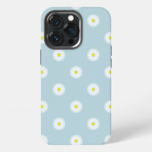 Funda Para iPhone 13 Pro Patrón ilustrativo de mareas en azul pálido