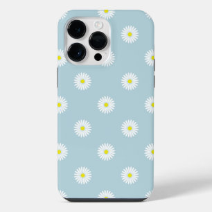Funda Para iPhone 14 Pro Max Patrón ilustrativo de mareas en azul pálido