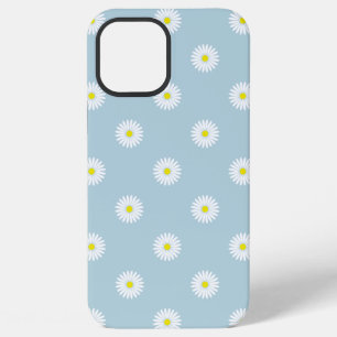 Funda Para iPhone 12 Pro Max Patrón ilustrativo de mareas en azul pálido