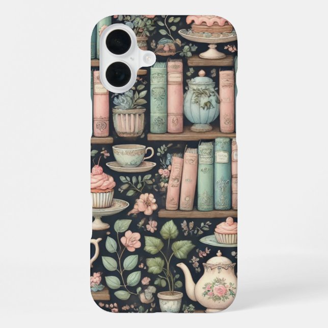 Funda Para iPhone patrón-librero (Reverso )