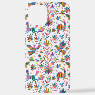 Funda Para iPhone 12 Pro Max Patrón luminoso estilo otomano mexicano