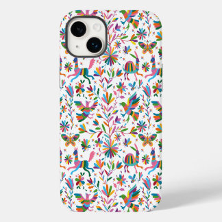 Funda Para iPhone 14 Plus Patrón luminoso estilo otomano mexicano