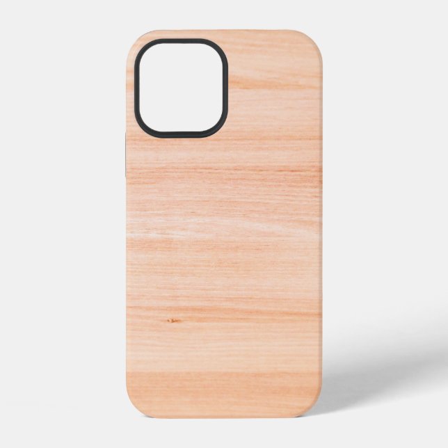 Funda Para iPhone Patrón madera retro superficie de madera (Reverso )