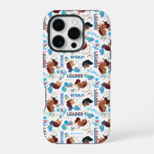 Funda Para iPhone 16 Pro Patrón mágico y empoderante del unicornio afro