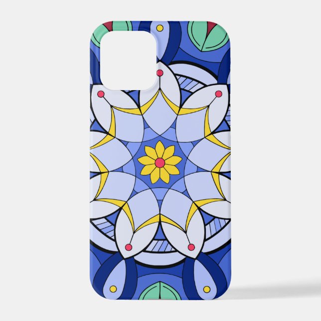 Funda Para iPhone Patrón Mandala 01 (Reverso )