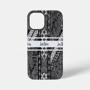 Funda Para iPhone 12 Mini Patrón moderno de BATIK