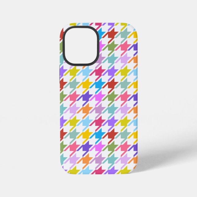 Funda Para iPhone Patrón Multicolor de galga dorsal (Reverso )