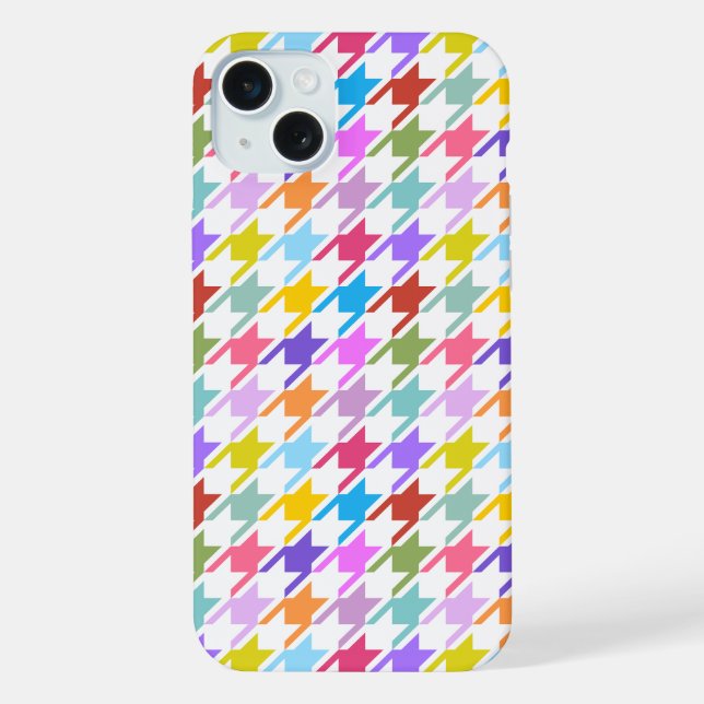 Funda Para iPhone Patrón Multicolor de galga dorsal (Reverso )