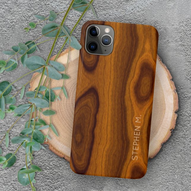 Funda Para iPhone Patrón retro de madera de estilo personalizado Mod (Subido por el creador)