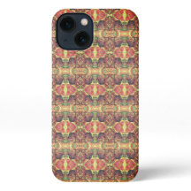 Patrón rojo y negro