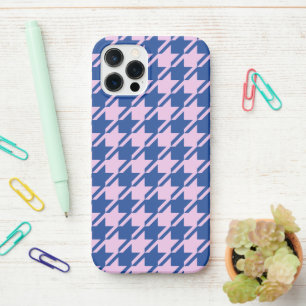 Funda Para iPhone 12 Pro Patrón rosa y azul de Houndstap