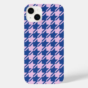 Funda Para iPhone 14 Plus Patrón rosa y azul de Houndstap