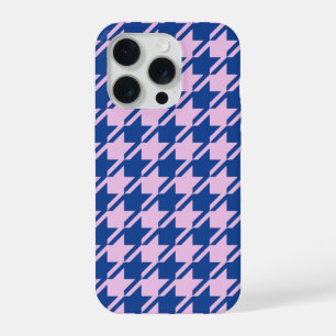 Patrón rosa y azul de Houndstap