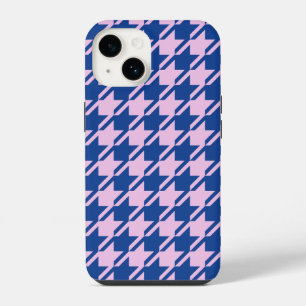 Funda Para iPhone 14 Patrón rosa y azul de Houndstap