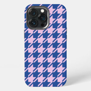 Funda Para iPhone 13 Pro Patrón rosa y azul de Houndstap