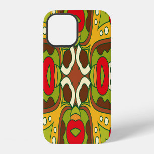 Funda Para iPhone 12 Patrón Seamless de Estilo Étnico Oriental
