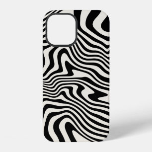 Funda Para iPhone 12 patrón sin costuras. Textura de rayas abstractas c