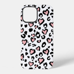 Funda Para iPhone 12 Patrón sin fisuras de leopardo o jaguar, moda text